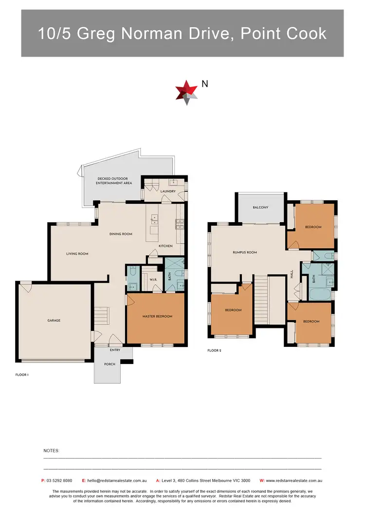 Floorplan of Homely house listing, 10/5 Greg Norman Drive, Sanctuary Lakes VIC 3030