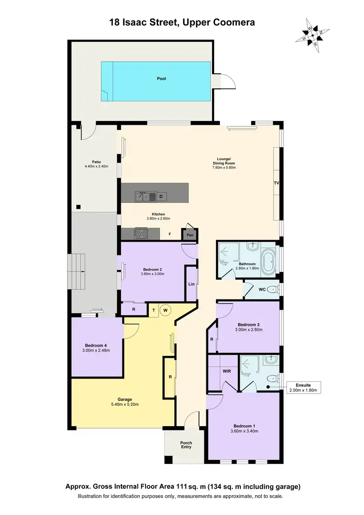 Floorplan of Homely house listing, 18 Isaac Street, Upper Coomera QLD 4209