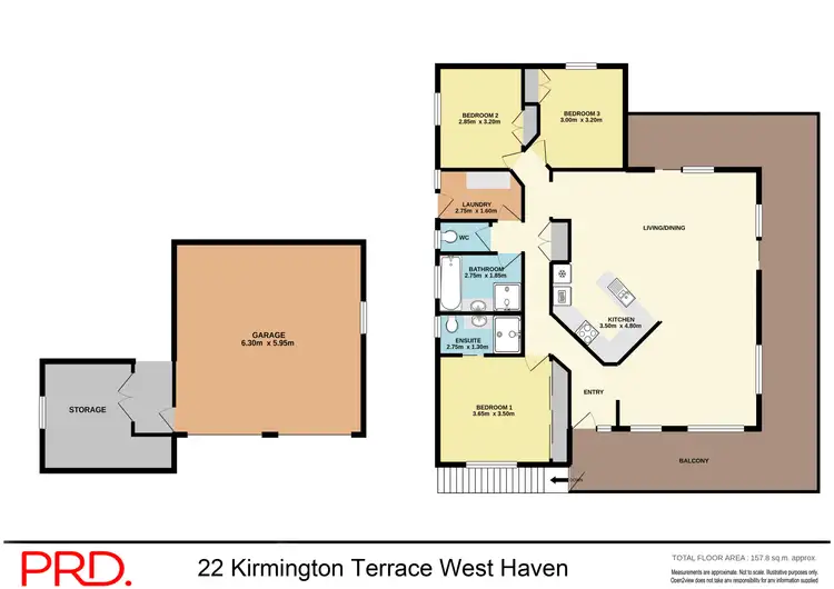 Floorplan of Homely house listing, 22 Kirmington Terrace, West Haven NSW 2443