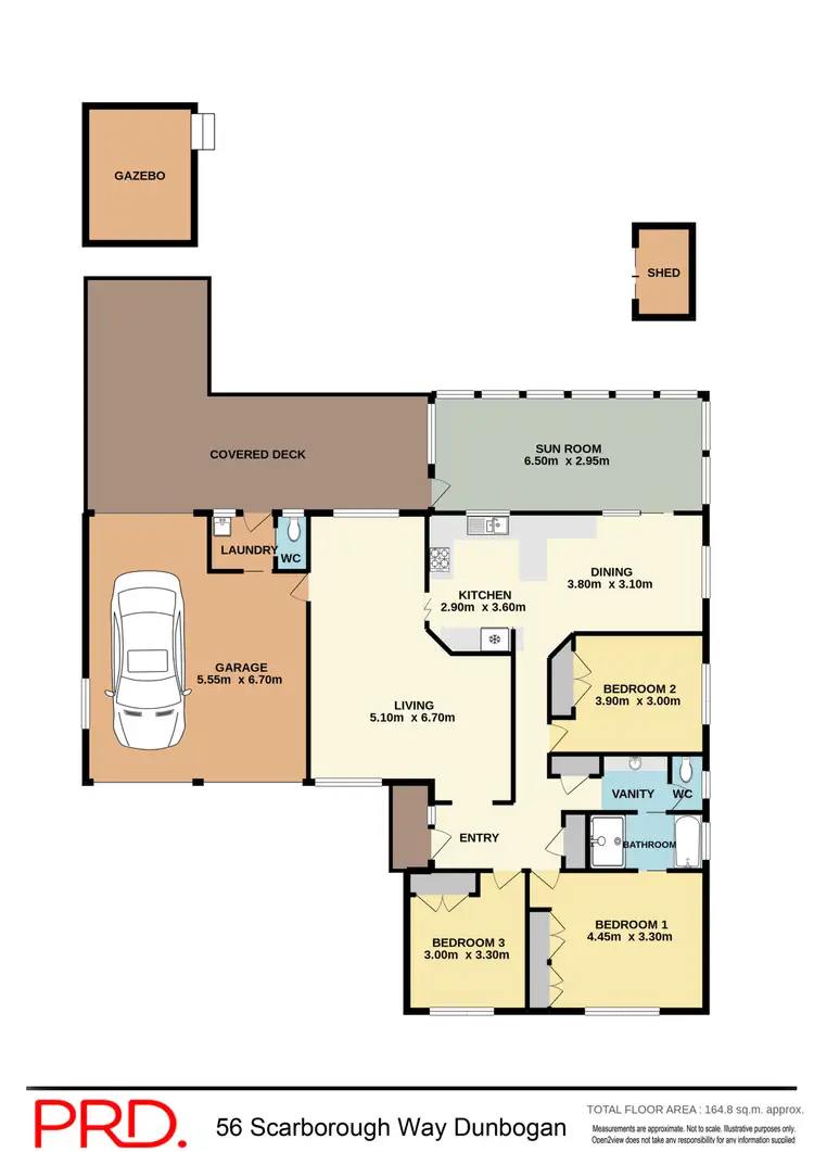 Floorplan of Homely house listing, 56 Scarborough Way, Dunbogan NSW 2443