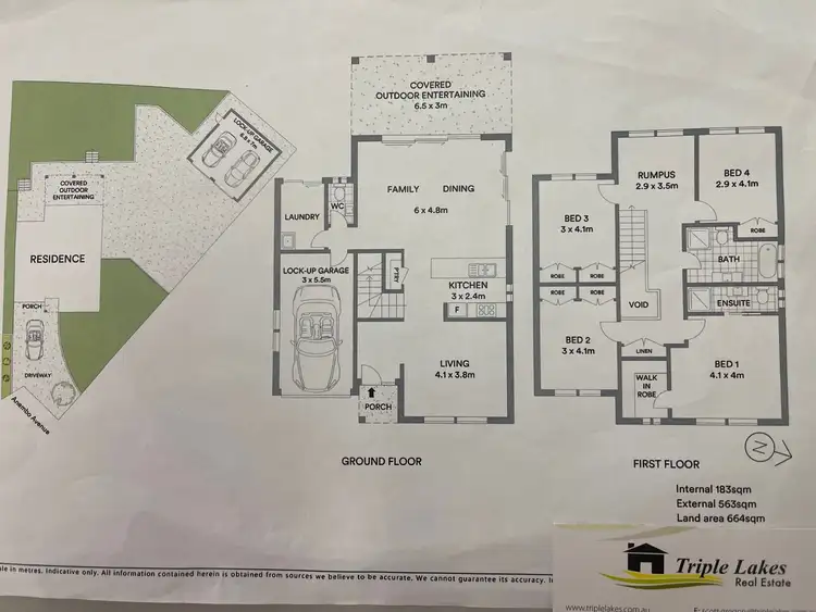 Floorplan of Homely house listing, 5 Anembo Avenue, Summerland Point NSW 2259