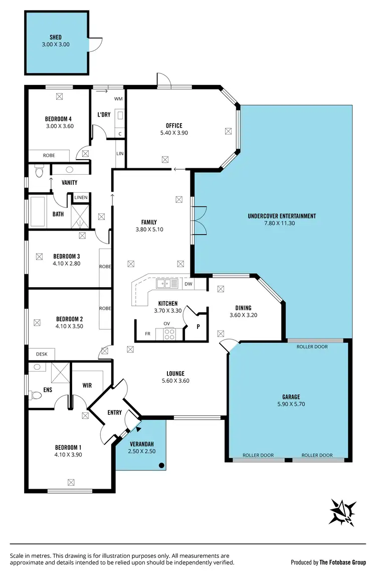 Floorplan of Homely house listing, 3 Phillip Court, Hallett Cove SA 5158