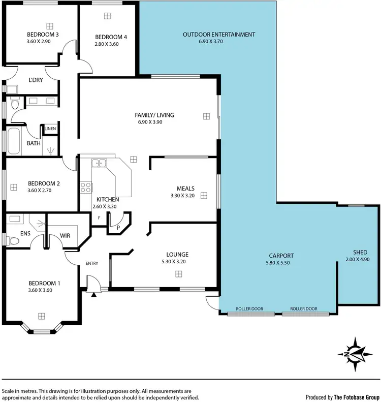 Floorplan of Homely house listing, 15 Platten Street, Sheidow Park SA 5158