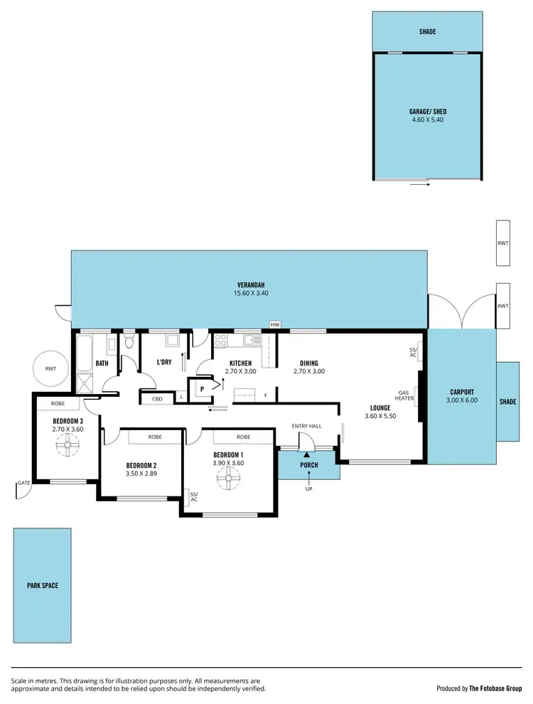 Floorplan of Homely house listing, 6 Torrens Street, Happy Valley SA 5159