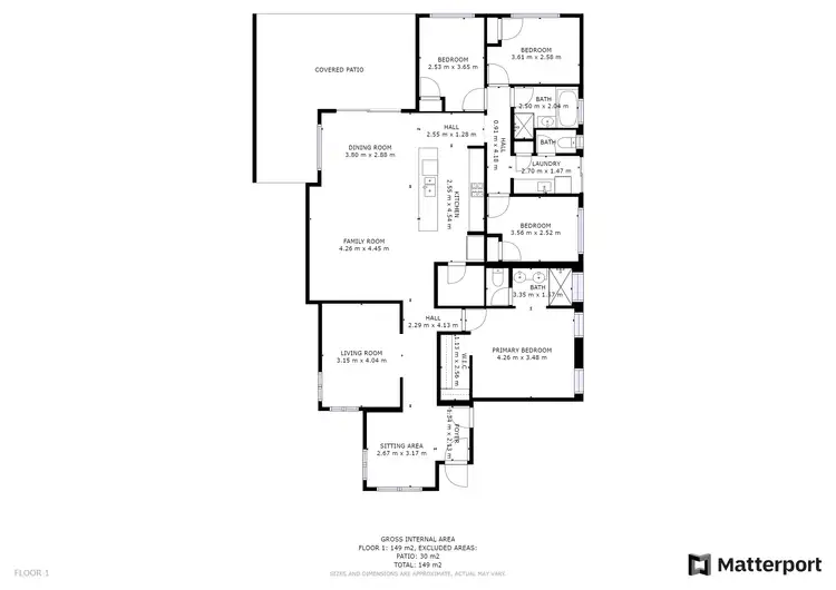 Floorplan of Homely house listing, 59 St Leonards Boulevard, Dayton WA 6055