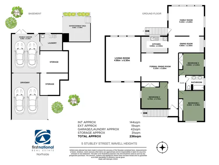 Floorplan of Homely house listing, 5 Stubley Street, Wavell Heights QLD 4012