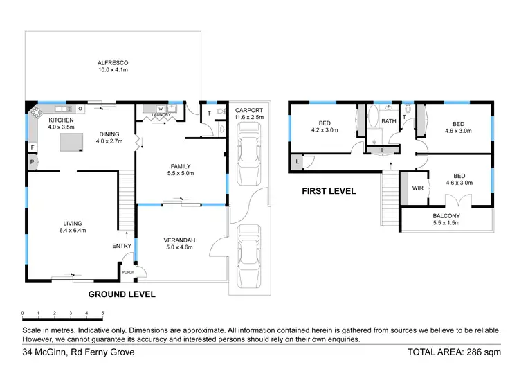 Floorplan of Homely house listing, 34 McGinn Road, Ferny Grove QLD 4055