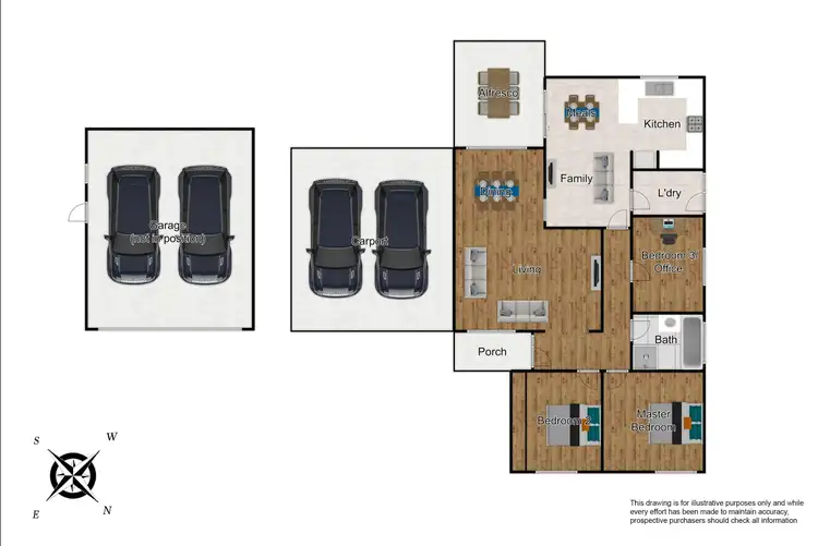 Floorplan of Homely house listing, 57 Rebecca Street, Doveton VIC 3177