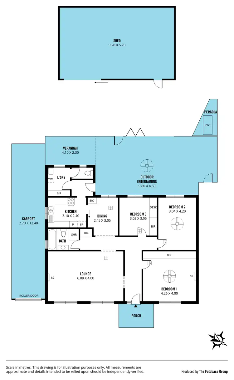 Floorplan of Homely house listing, 14 Tucker Street, South Brighton SA 5048