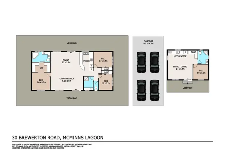 Floorplan of Homely house listing, 30 Brewerton Road, Mcminns Lagoon NT 822