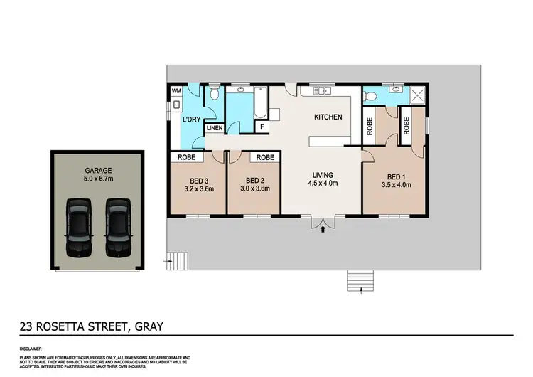 Floorplan of Homely house listing, 23 Rosetta Street, Gray NT 830