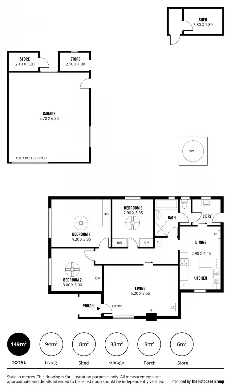 Floorplan of Homely house listing, 26 Dudley Avenue, North Plympton SA 5037