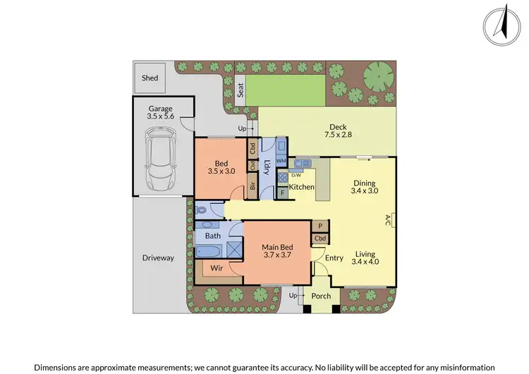 Floorplan of Homely unit listing, 2/47 Commercial Road, Ferntree Gully VIC 3156