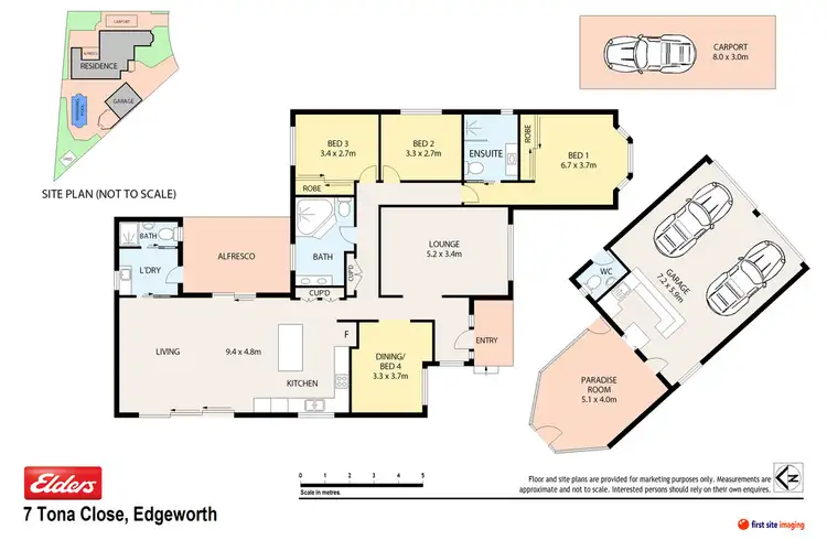 Floorplan of Homely house listing, 7 Tona Close, Edgeworth NSW 2285
