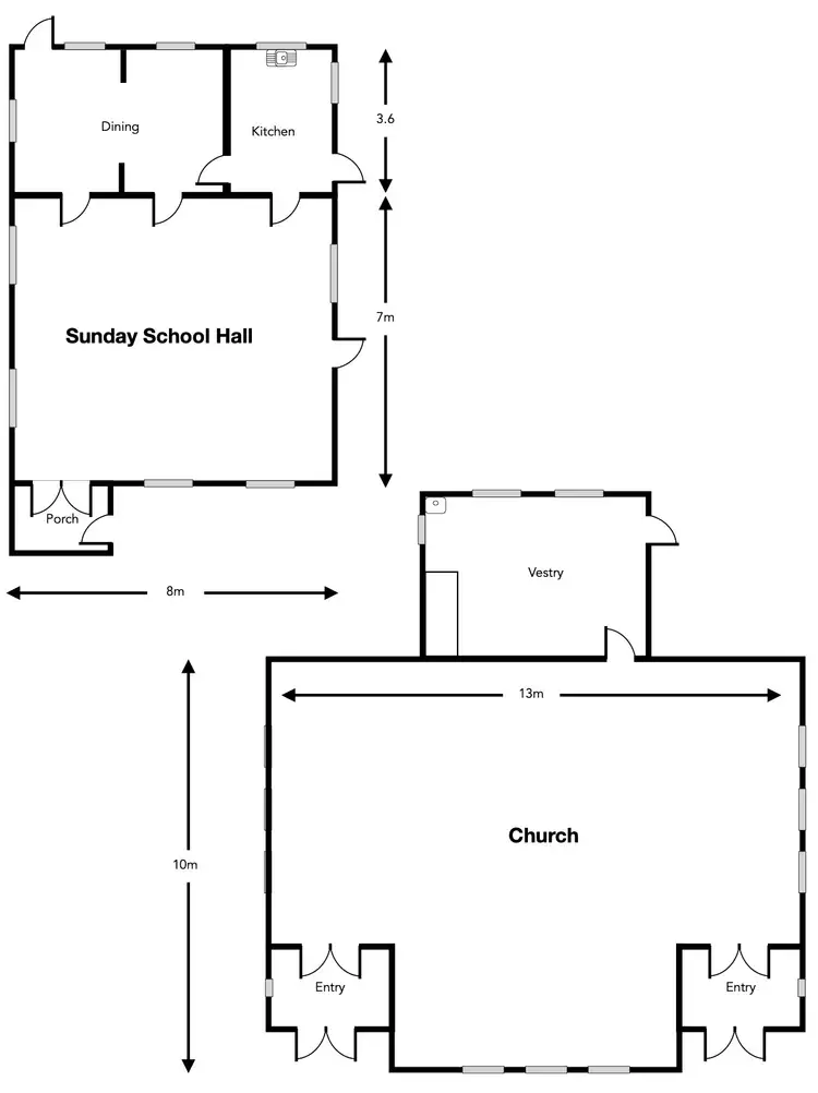 Floorplan of Homely house listing, 52 Memorial Road, Glenthompson VIC 3293
