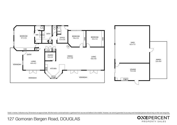 Floorplan of Homely house listing, 127 Gomoran Bergen Road, Douglas QLD 4354