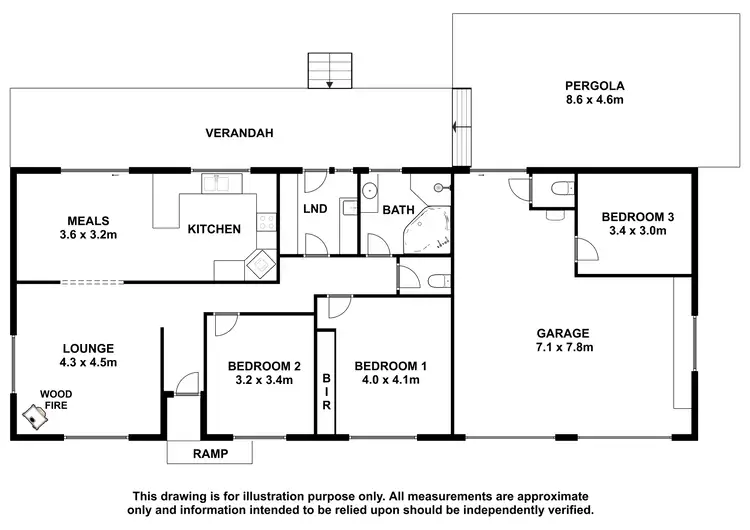 Floorplan of Homely house listing, 7 Dowdy Street, Kingston Se SA 5275