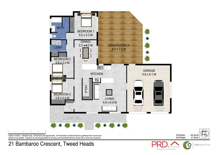 Floorplan of Homely house listing, 21 Bambaroo Crescent, Tweed Heads NSW 2485