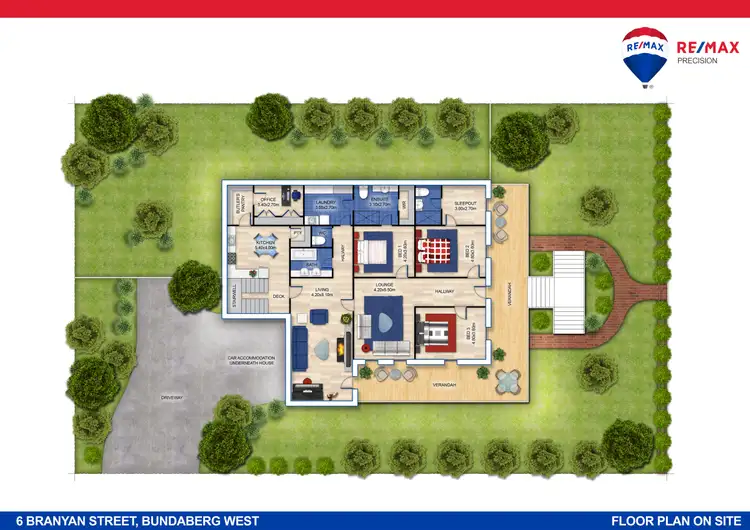 Floorplan of Homely house listing, 6 Branyan Street, Bundaberg West QLD 4670