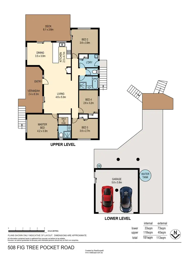 Floorplan of Homely house listing, 508 Fig Tree Pocket Road, Fig Tree Pocket QLD 4069