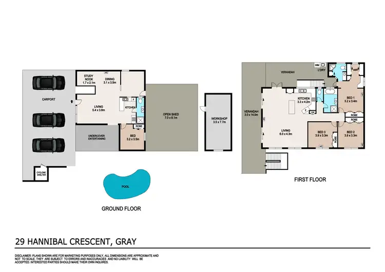 Floorplan of Homely house listing, 29 Hannibal Crescent, Gray NT 830