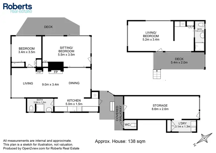 Floorplan of Homely house listing, 10 Douglas Street, Bicheno TAS 7215
