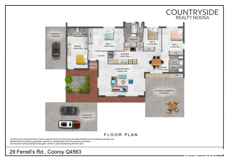 Floorplan of Homely house listing, 29 Ferrells Road, Cooroy QLD 4563