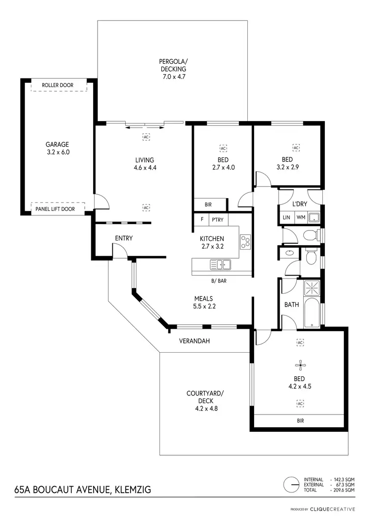 Floorplan of Homely house listing, 65A Boucaut Avenue, Klemzig SA 5087