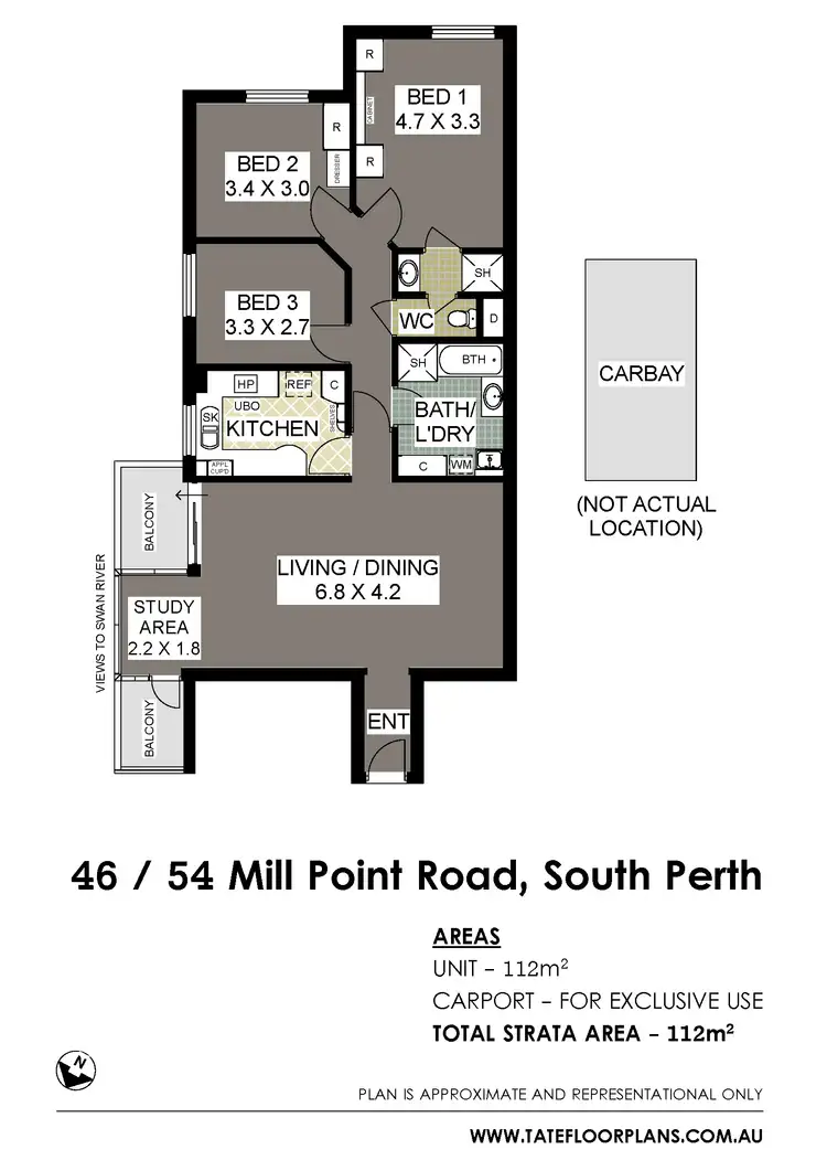 Floorplan of Homely apartment listing, Address available on request