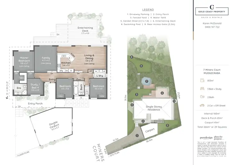 Floorplan of Homely house listing, 7 Miners Court, Mudgeeraba QLD 4213