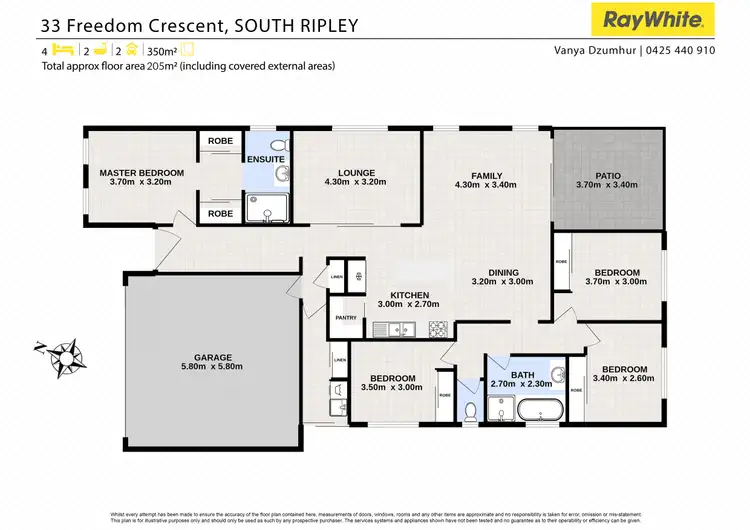 Floorplan of Homely house listing, 33 Freedom Crescent, South Ripley QLD 4306