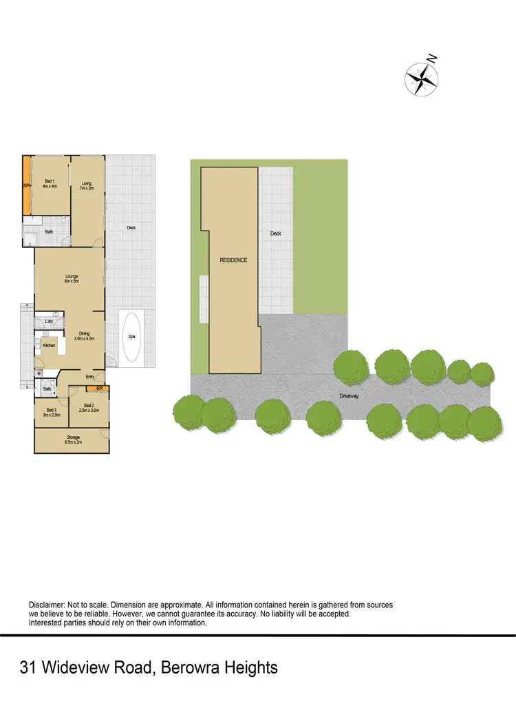 Floorplan of Homely house listing, 31 Wideview Road, Berowra Heights NSW 2082