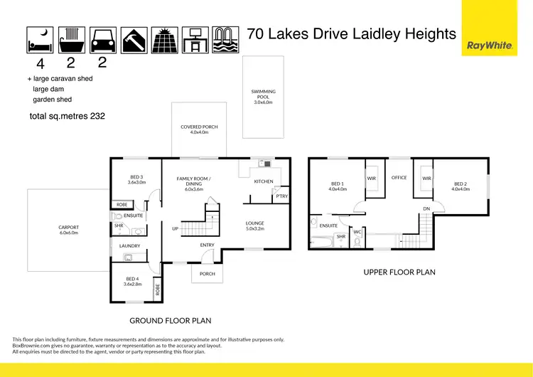 Floorplan of Homely house listing, 70 Lakes Drive, Laidley Heights QLD 4341