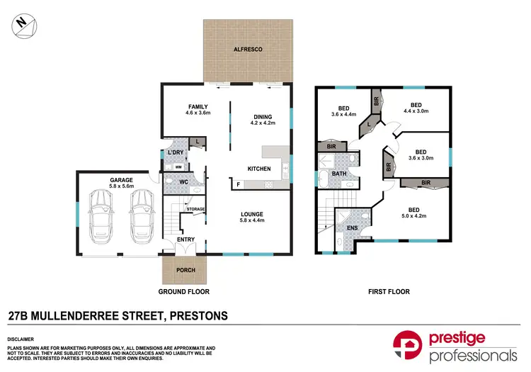 Floorplan of Homely house listing, 27b Mullenderree Street, Prestons NSW 2170
