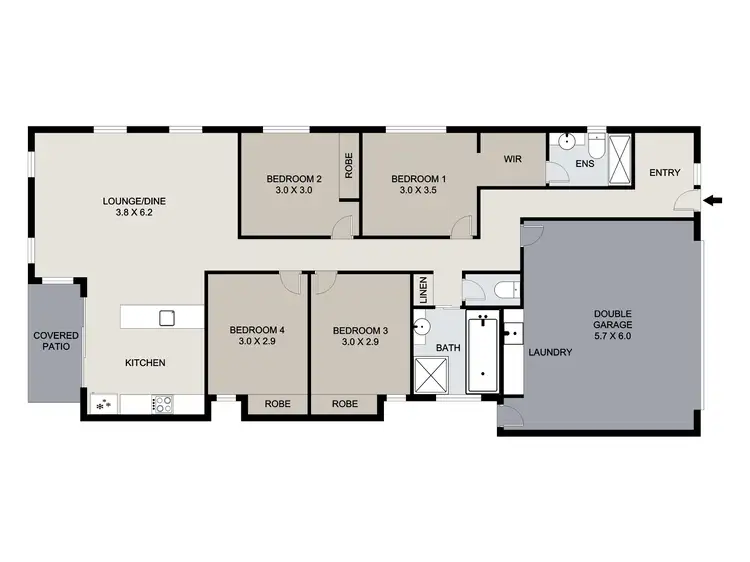 Floorplan of Homely house listing, 7 Tadorna Street, Narangba QLD 4504