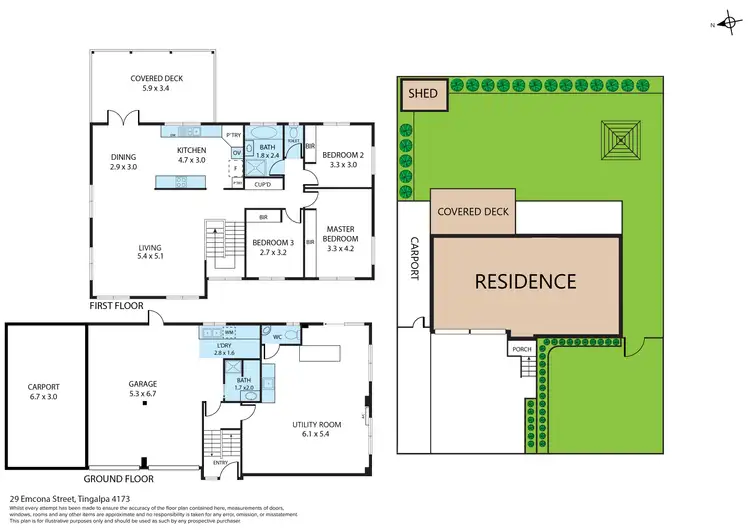 Floorplan of Homely house listing, 29 Emcona Street, Tingalpa QLD 4173