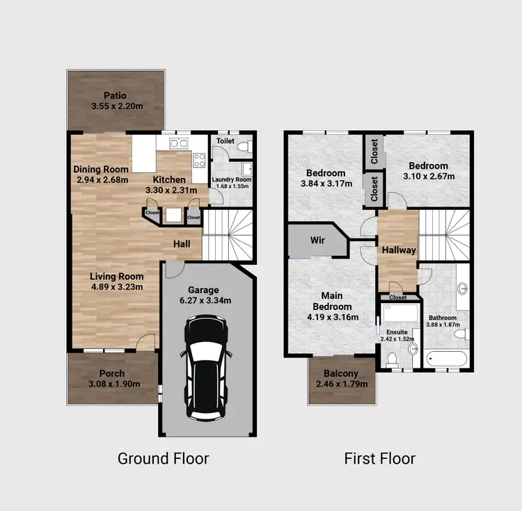 Floorplan of Homely house listing, 21/17 Fleet Street, Browns Plains QLD 4118