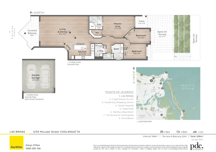 Floorplan of Homely unit listing, 3/54 Mclean Street, Coolangatta QLD 4225