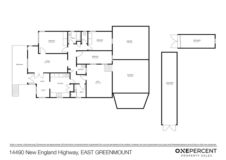 Floorplan of Homely house listing, 14490 New England Highway, East Greenmount QLD 4359