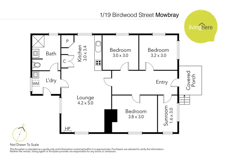 Floorplan of Homely house listing, 1/19 Birdwood Street, Mowbray TAS 7248