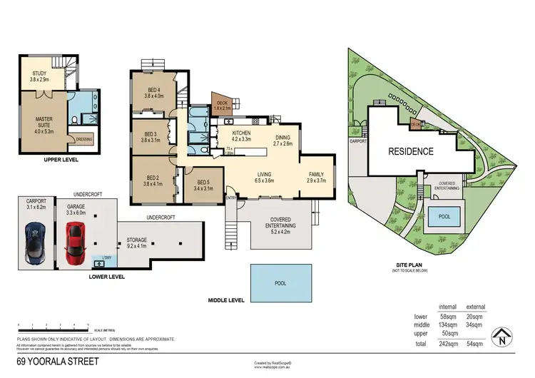 Floorplan of Homely house listing, 69 Yoorala Street, The Gap QLD 4061