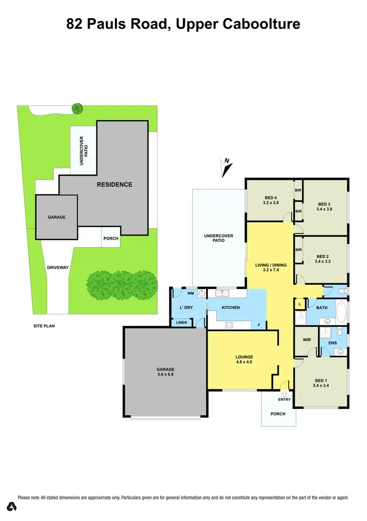 Floorplan of Homely house listing, 82 Pauls Road, Upper Caboolture QLD 4510