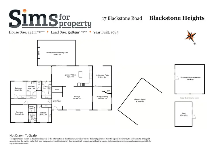 Floorplan of Homely house listing, 17 Blackstone Road, Blackstone Heights TAS 7250