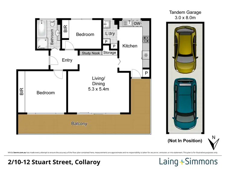 Floorplan of Homely apartment listing, 2/10-12 Stuart Street, Collaroy NSW 2097