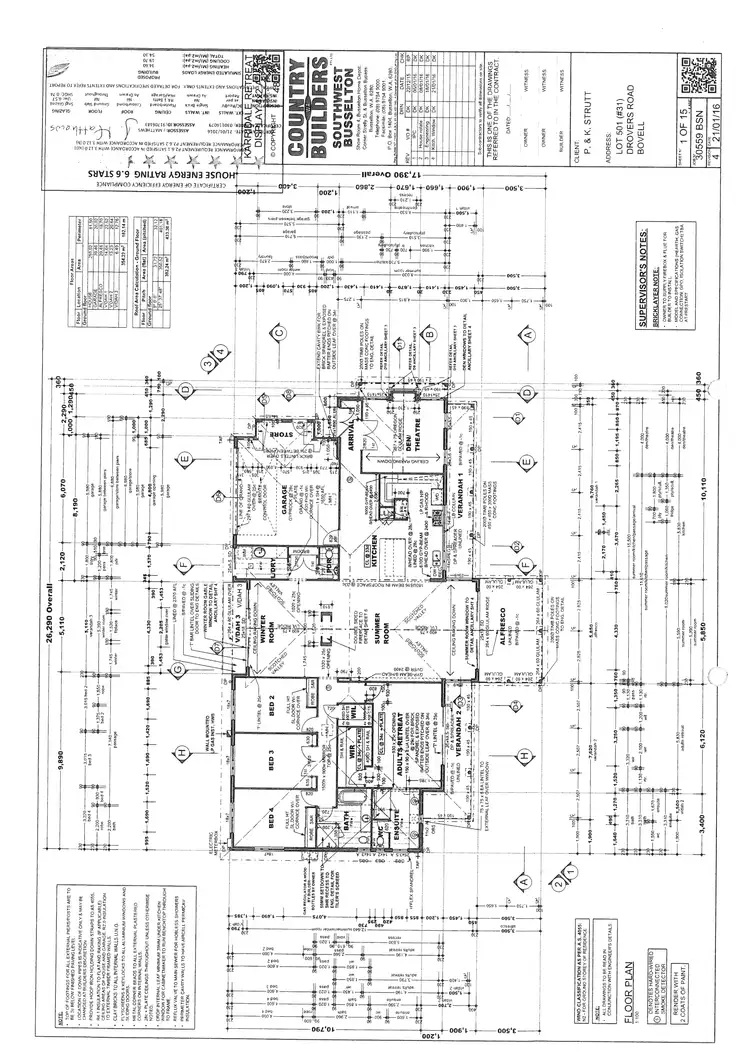 Floorplan of Homely house listing, 31 Drovers Road, Bovell WA 6280