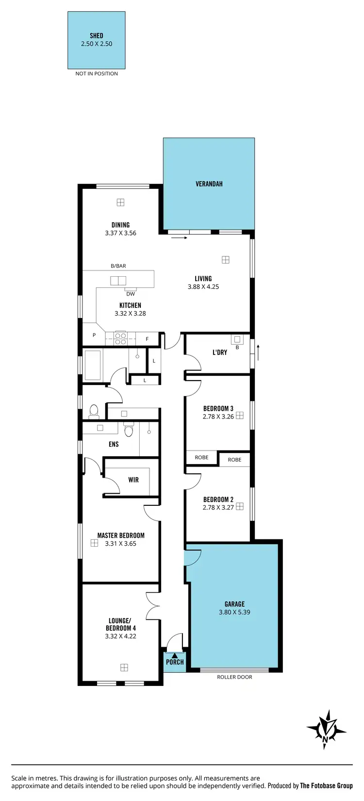 Floorplan of Homely house listing, 9a Lyons Street, Brooklyn Park SA 5032