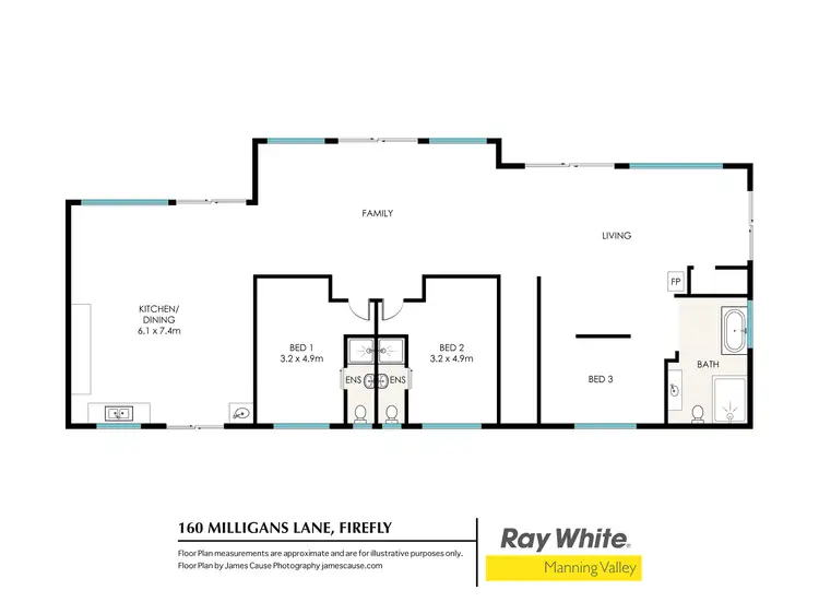 Floorplan of Homely rural property listing, 160 Milligans Lane, Firefly NSW 2429