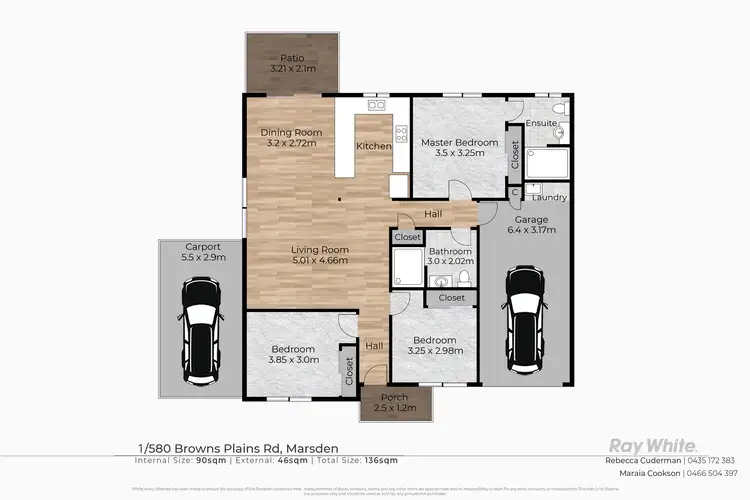 Floorplan of Homely house listing, 1/580-584 Browns Plains Road, Marsden QLD 4132