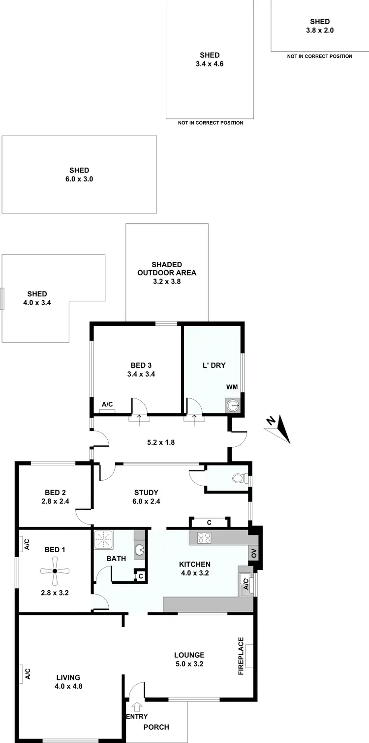 Floorplan of Homely house listing, 17 Morgan Road, Eudunda SA 5374