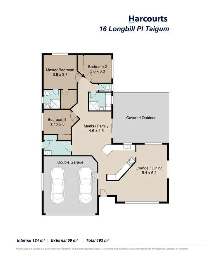 Floorplan of Homely house listing, 16 Longbill Place, Taigum QLD 4018